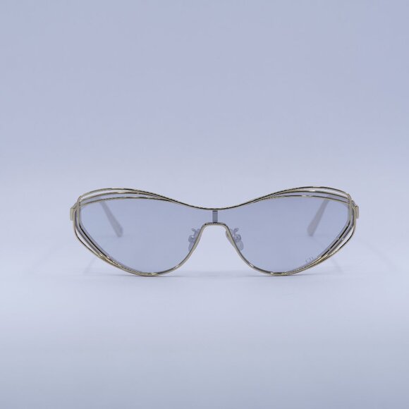 🕶️ New Dior DIORFILDIOR M1U B0A4 Sunglasses - Gold Frame, Silver Mirror Lenses - Picture 2 of 11